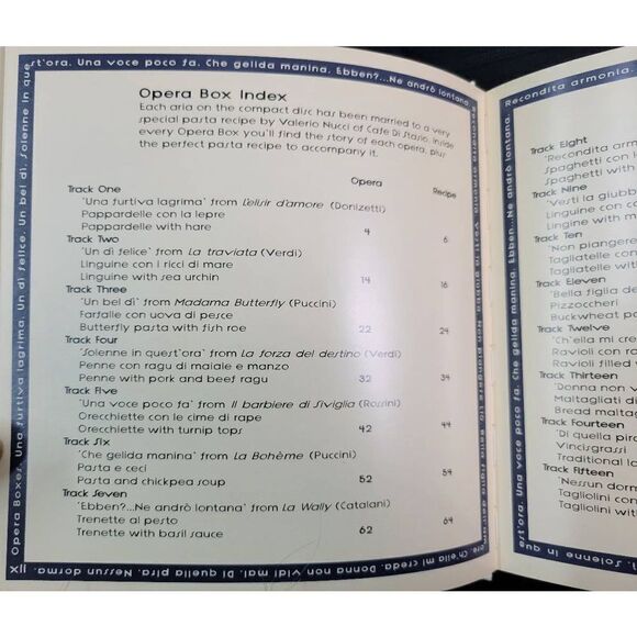 Allegro AL Dente: Pasta & Opera Cookbook (1st edition) by Jill Dupleix and Terry - Picture 9 of 10